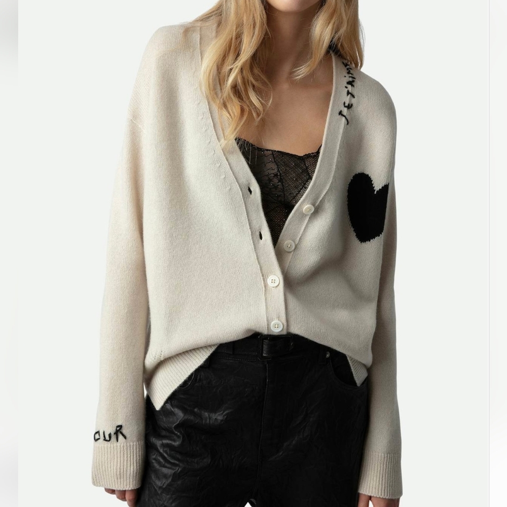ZADIG & VOLTAIRE Mirka Cashmere Cardigan